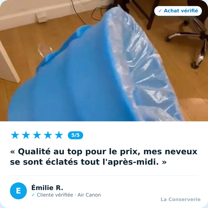 Avis client Air Canon