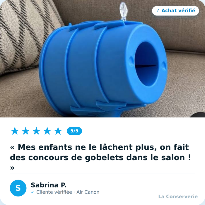 Avis client Air Canon