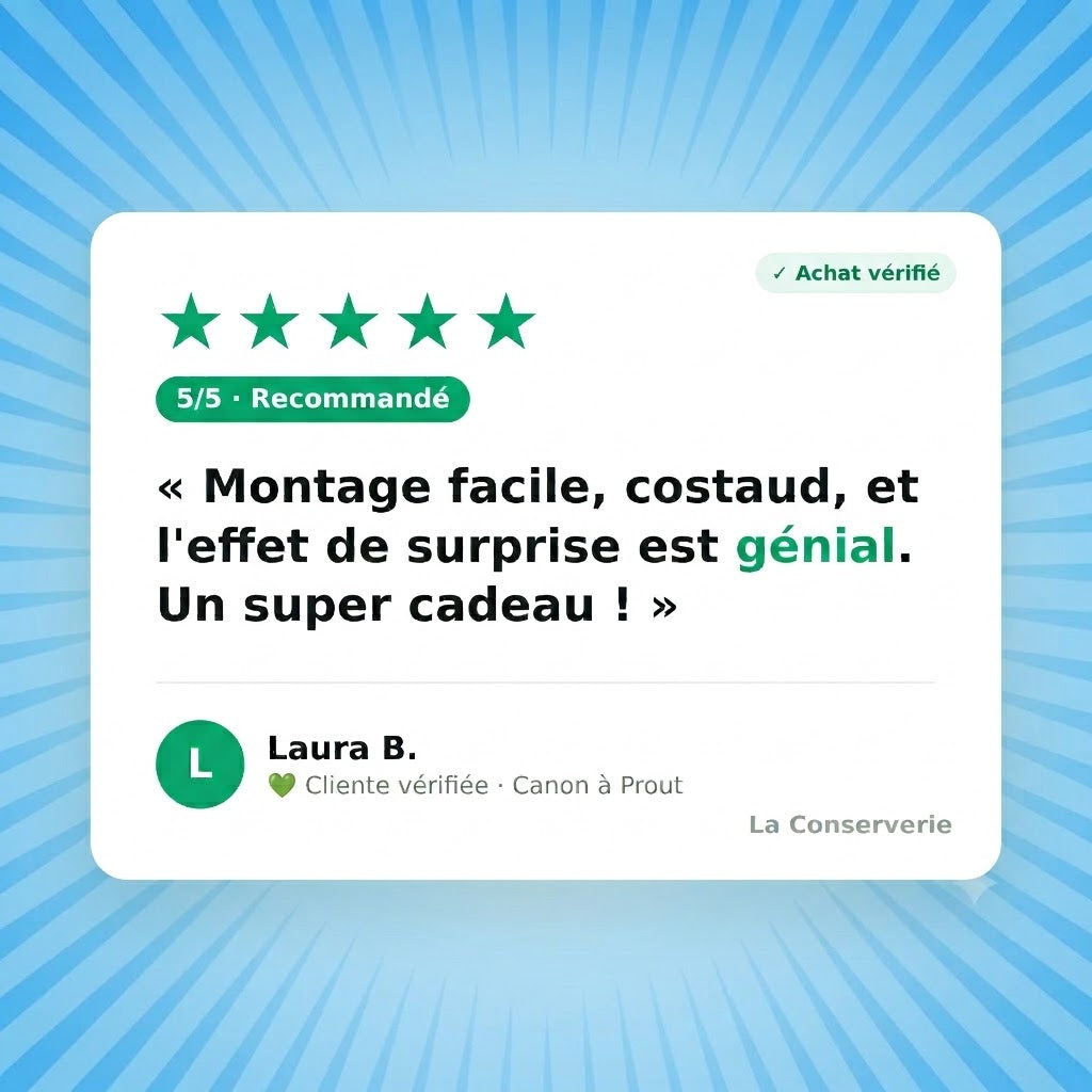 Air canon 💨 — Le canon à air rigolo