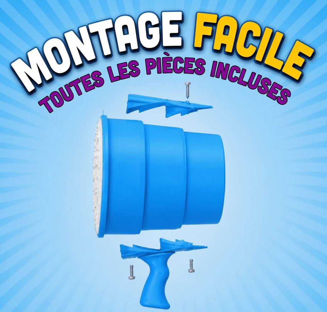 Air canon 💨 — Le canon à air rigolo